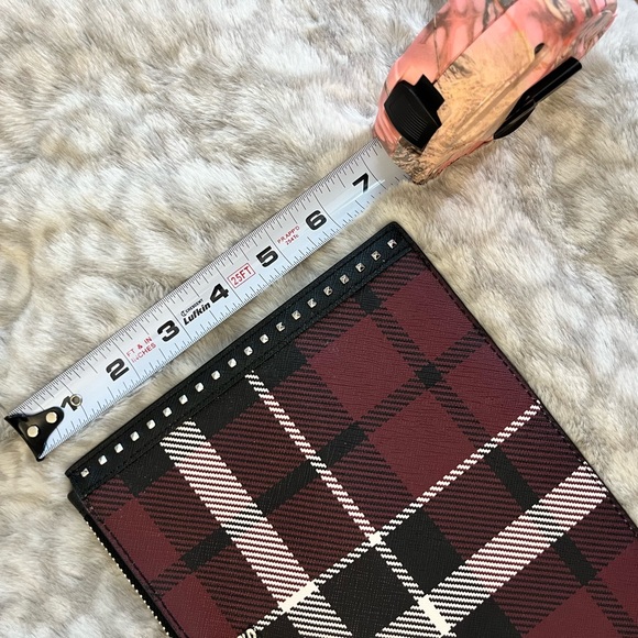 MK jet set XL plaid wristlet - Picture 8 of 8